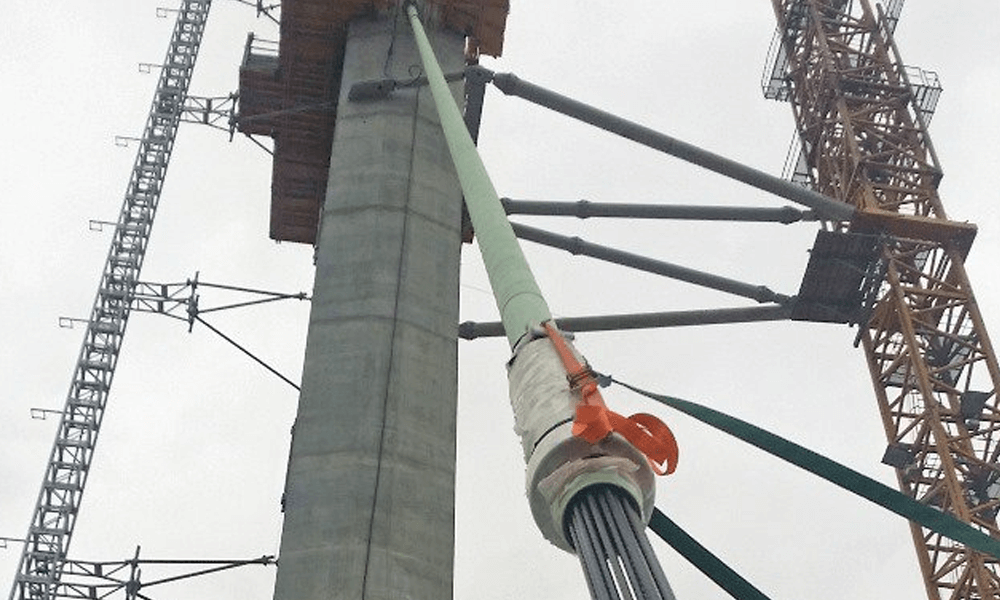 Cable installation starts at Mersey bridge