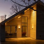 Missy's House at night
