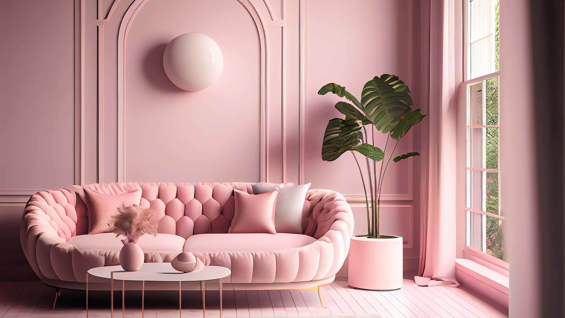 Inside the Barbie Dreamhouse, a Fuchsia Fantasy Inspired by Palm