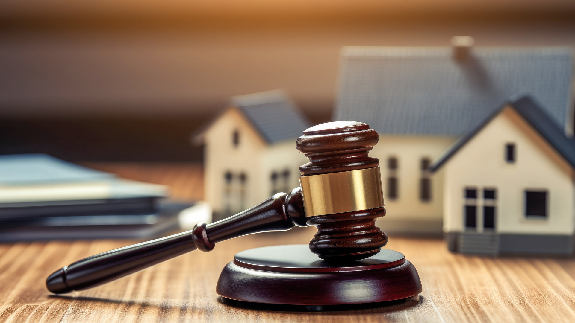 Law hammer and house model