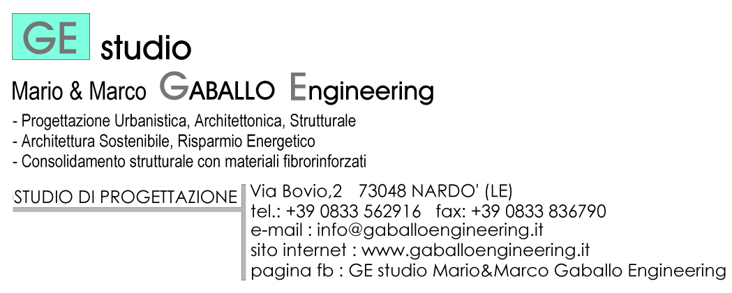 Winner small image - GE – Studio Gaballo Engineering